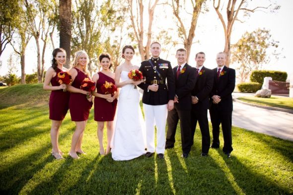 Dress Blues Wedding